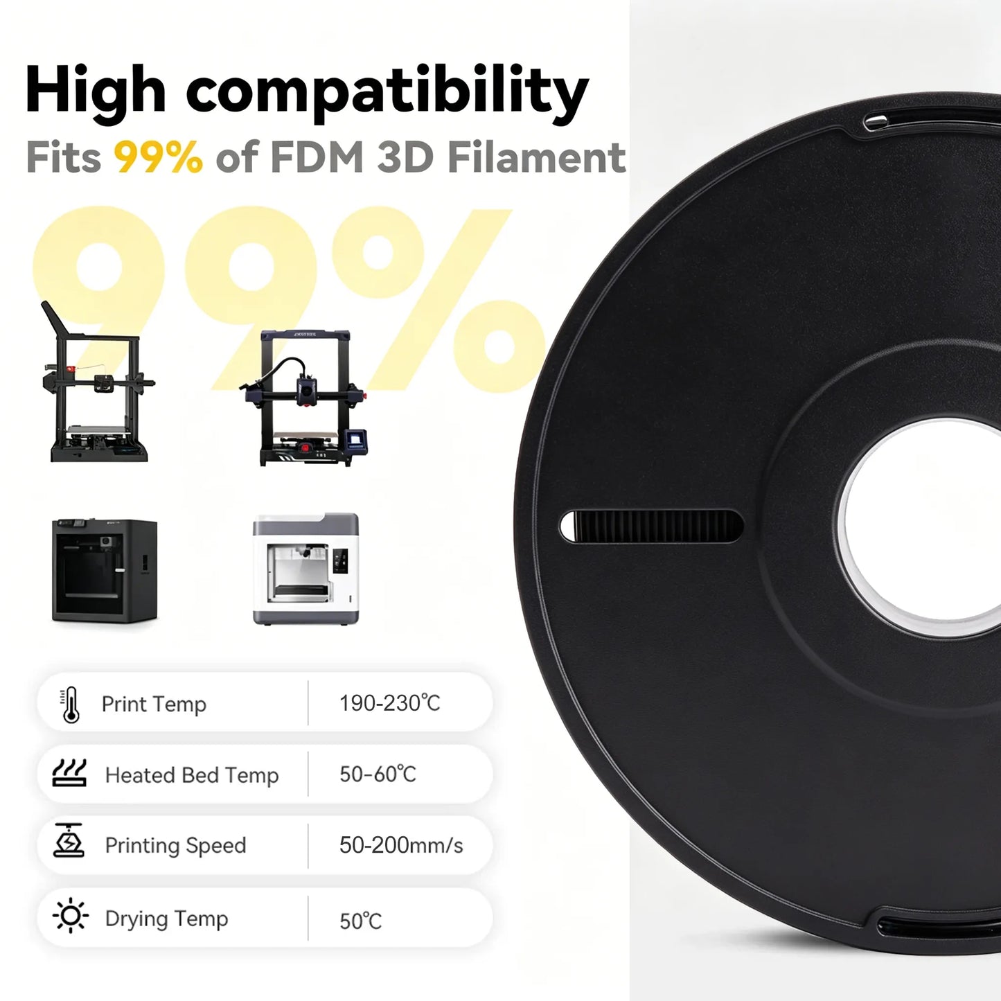 Red PLA 3D Printer Filament