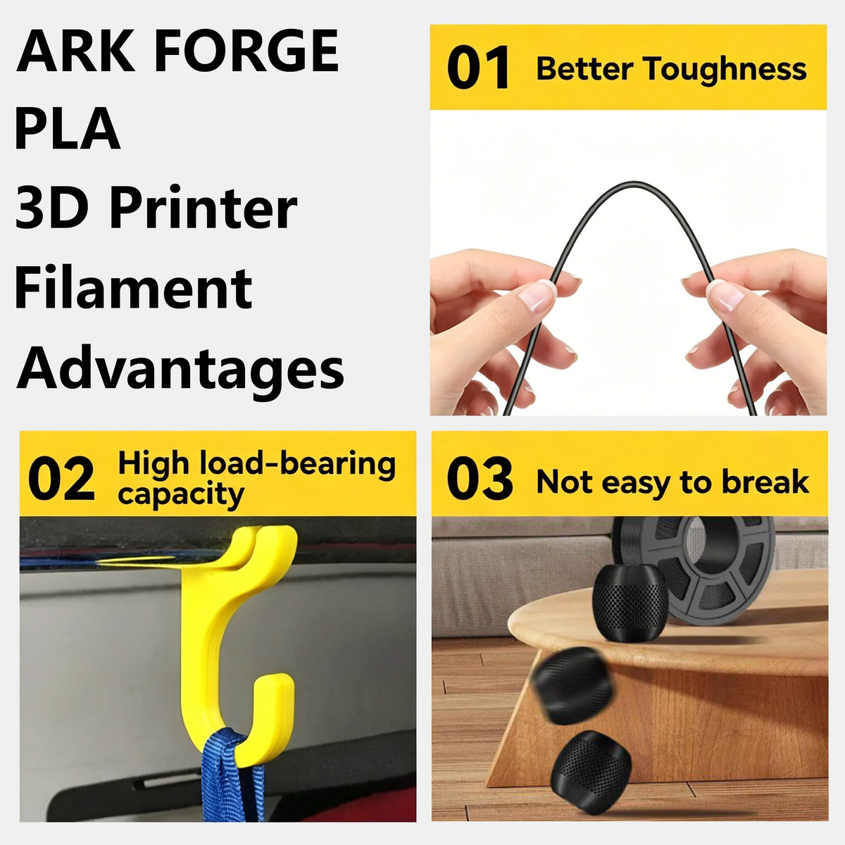 Red PLA 3D Printer Filament