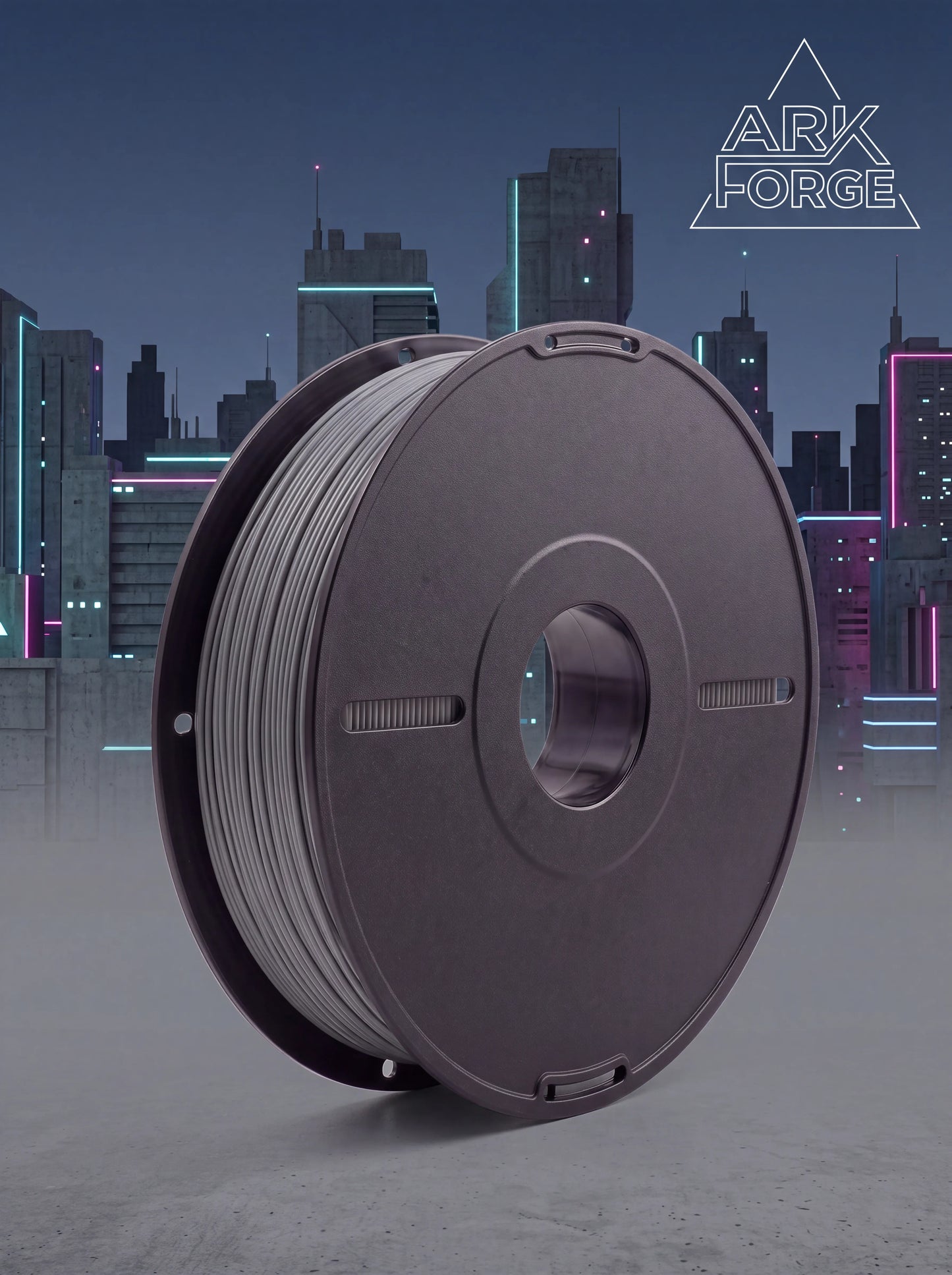 Gray PLA 3D Printer Filament