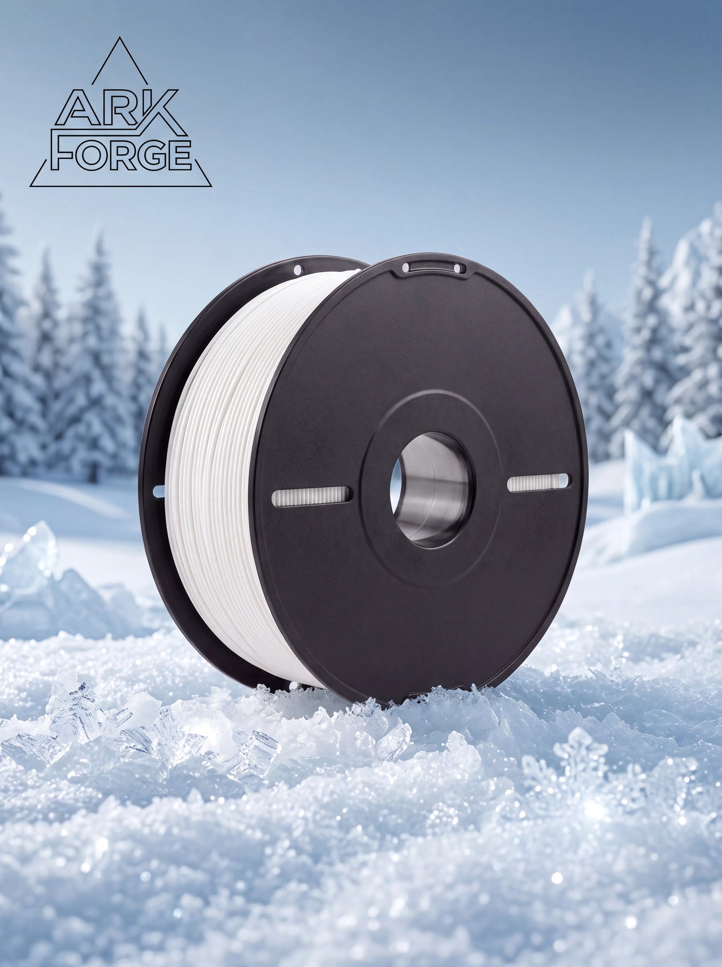 White PLA 3D Printer Filament
